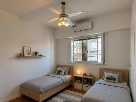 Departamento 3 ambientes con 1 baño