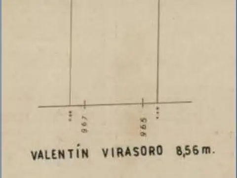Terreno en Caballito