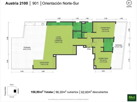 Austria 2100, Piso 9