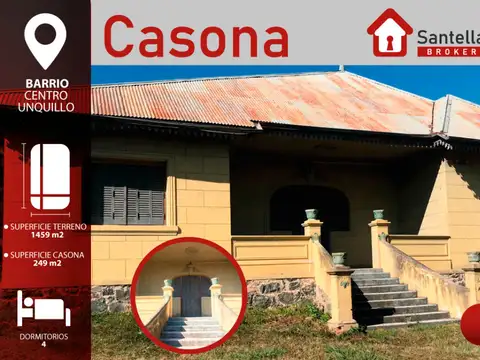 Atención Inversionistas !! Espectacular Casona + Departamento - Unquillo