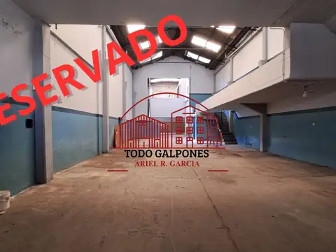 Galpón 470m² S/Lote 8,66x35 C/Oficinas; Baños