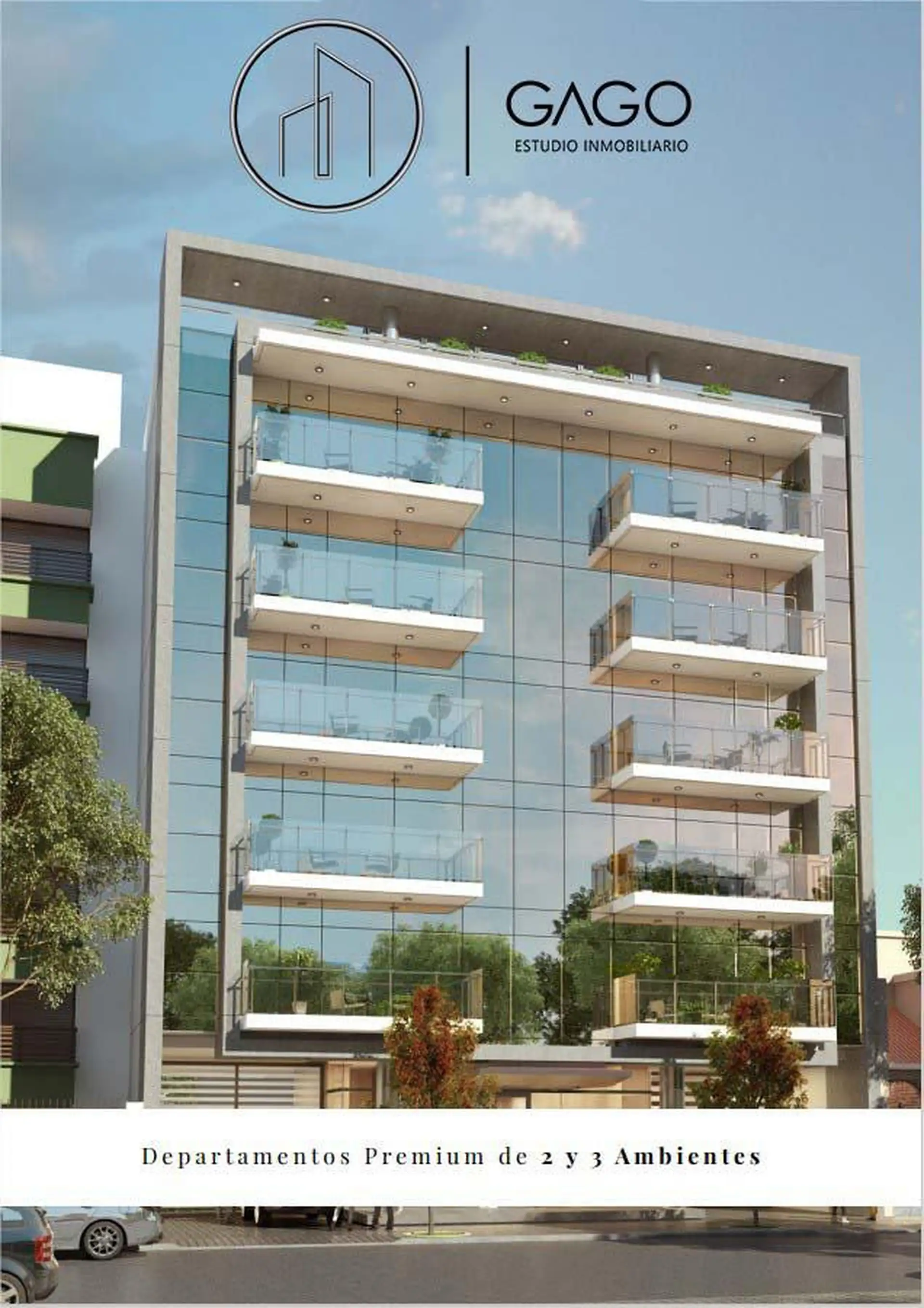 Departamento 2 amb, 62m² con balcón y vista — Mar Del Plata