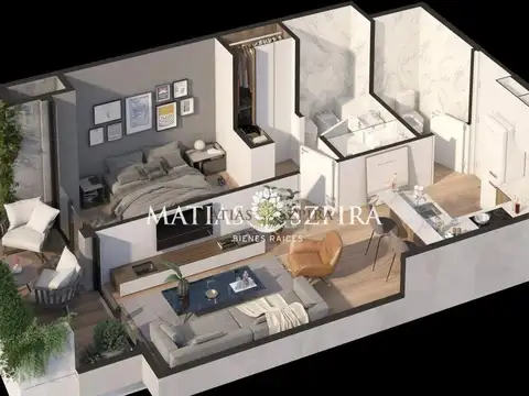Departamento 3 ambientes. | CRAMER 700