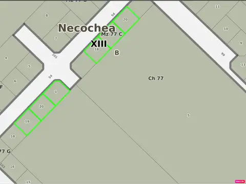 terrenos de 20 metros de frente  en block o individuales