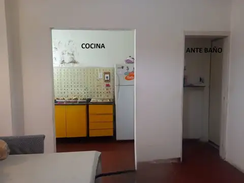 Depto Tipo Casa 3 ambientes con 1 baño