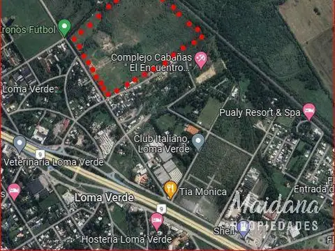 Camino de las toscas al 1100