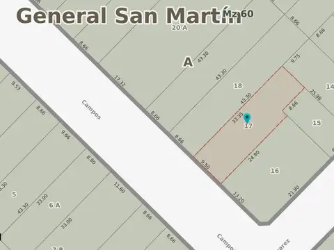 Intendente Campos al 1700