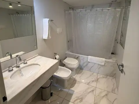 Departamento 2 ambientes con 2 baños