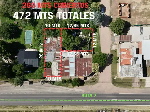 VENTA LOCAL COMERCIAL GENERAL RODRIGUEZ 222M2