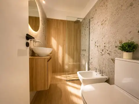 Departamento Monoambiente con 1 baño