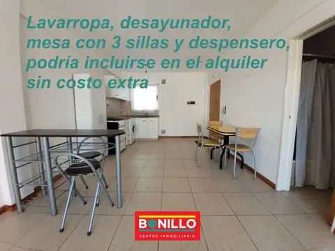 Departamento monoambiente alquiler Villa Pueyrredón