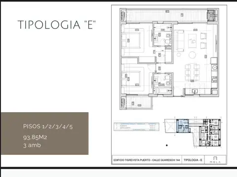 Departamento en Venta de 3 ambientes