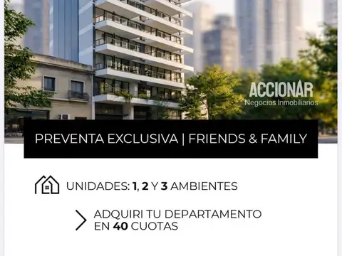 Departamento Monoambiente con 1 baño