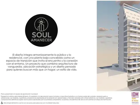 Departamento en Venta de 1 dormitorio