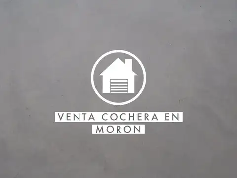 Cochera - Venta - Argentina, Morón - San Martin 300