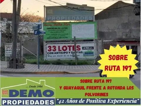 Terreno comercial en Pablo Nogues