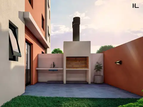 Departamento 3 ambientes con 1 baño