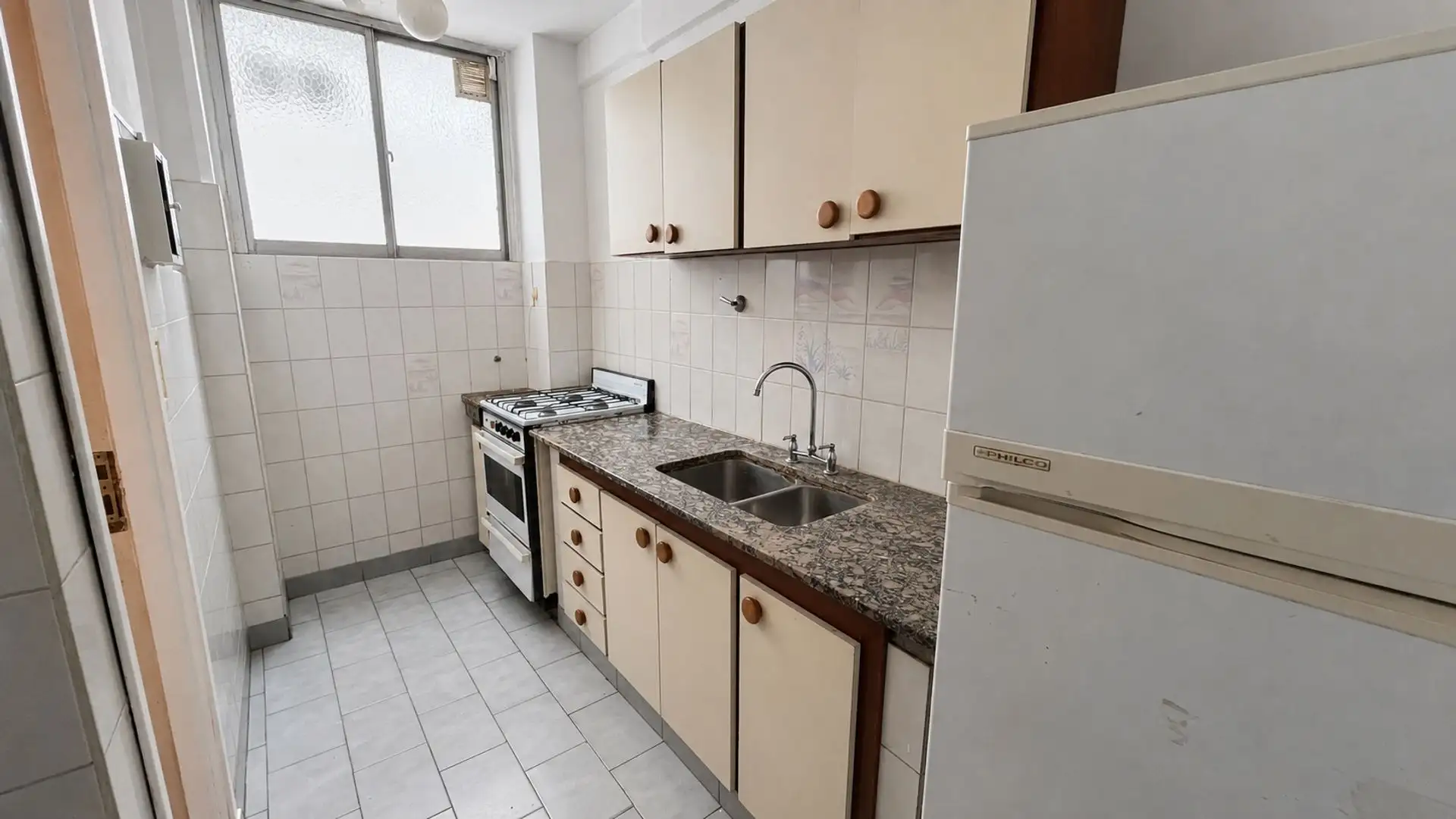 Dpto 3 amb en venta en Centro al frente con balcon