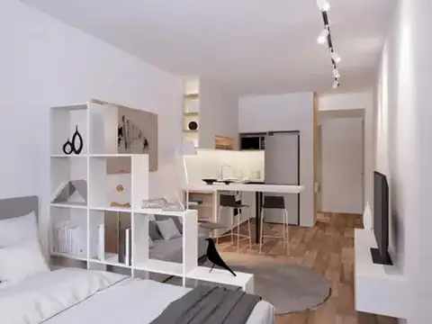 Departamento Monoambiente con 1 baño