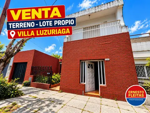 VENTA - TERRENO - VILLA LUZURIAGA