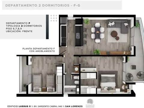 Departamento en Venta de 3 ambientes