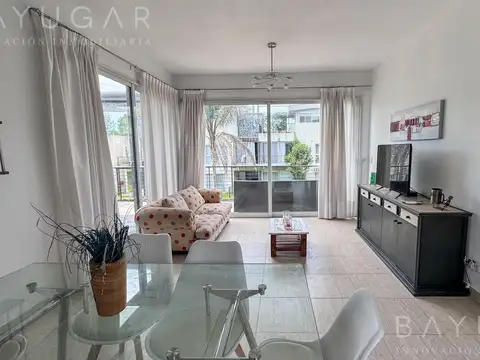 Alquiler - Departamento 3 ambientes - Con Muebles - Solar Azul