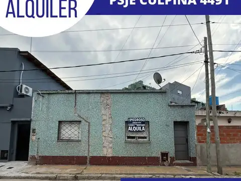 CASA 3 AMBIENTES CON PATIO 