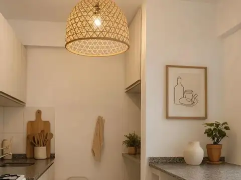 Departamento Monoambiente con 1 baño