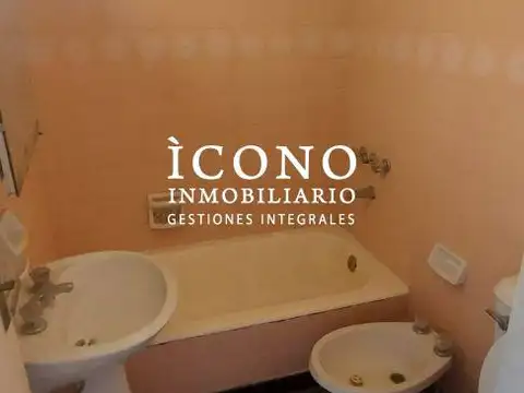 Departamento 2 ambientes con 1 baño
