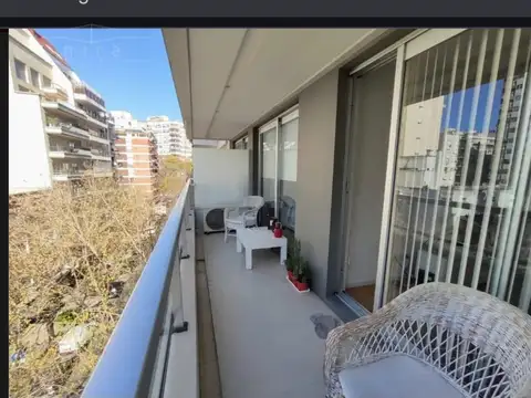 Alquiler Cañitas 2 amb con Balcon piso alto