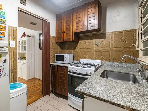 Departamento 3 ambientes con 1 baño