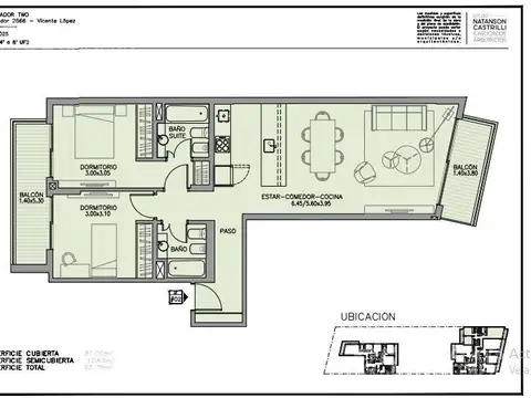 Libertador 2600 5°02 Torre Rio