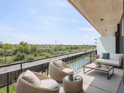 Venta departamento de 2 ambientes en Terrazas de Santa María, Tigre