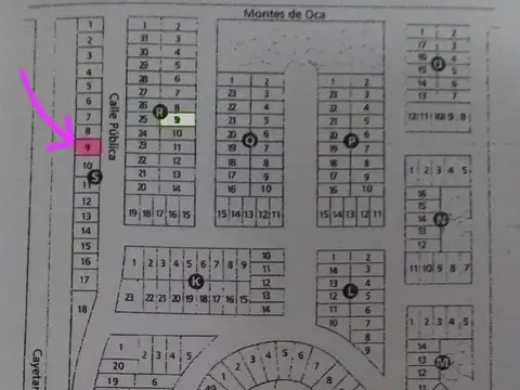 VENTA TERRENO PASEO DEL ESTE