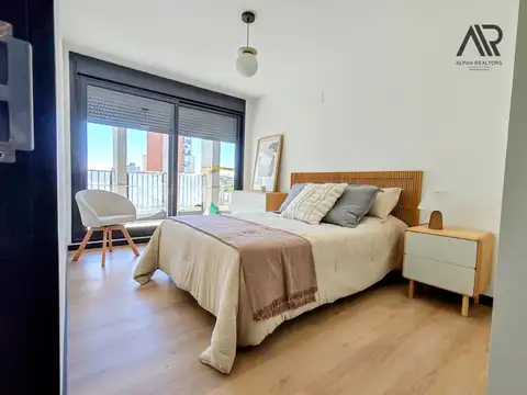 Departamento 2 ambientes con 1 baño