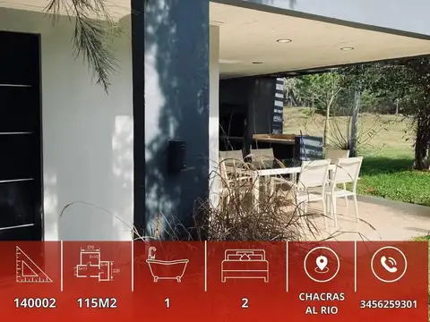 Casa en Chacras al Río