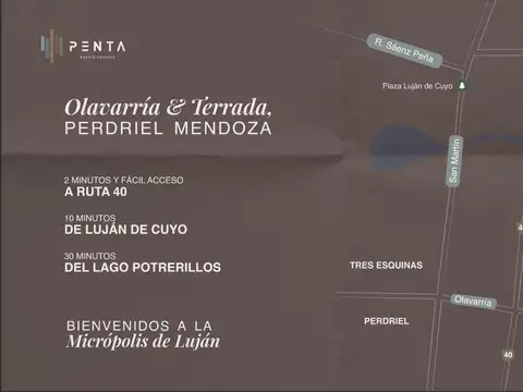 Terreno en Venta en Perdriel, USD 34.000