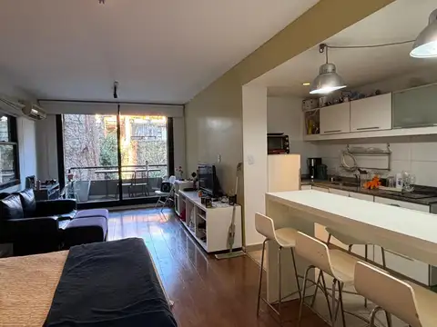 Monoambiente en venta en Palermo Botánico - Piso alto - Cochera - SUM - Seguridad - Parrilla - Sauna