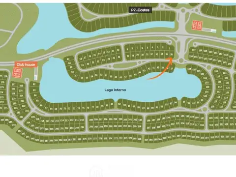 Terreno en Venta 20  mts Fondo