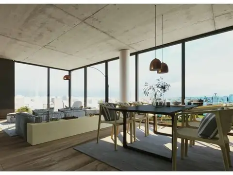 Departamento 3 ambientes con 2 baños