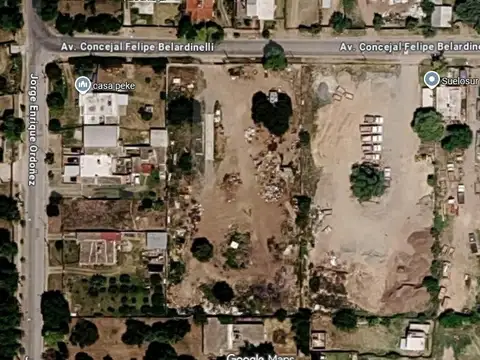 Terreno en Alquiler 97  mts Fondo