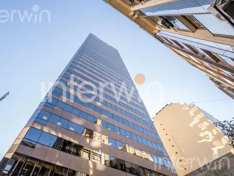 Piso muy alto de Oficinas - Planta libre de 803 m2 - 7 Cocheras - Venta - Microcentro