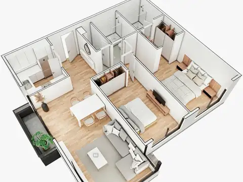 Departamento en Venta A Estrenar