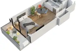 FEEL BELGRANO de 33 Unidades en Belgrano Barrancas