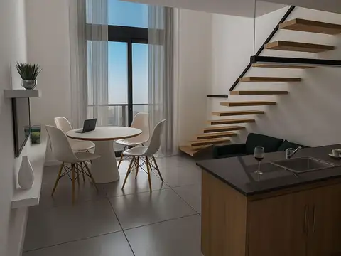 Departamento 3 ambientes con 1 baño