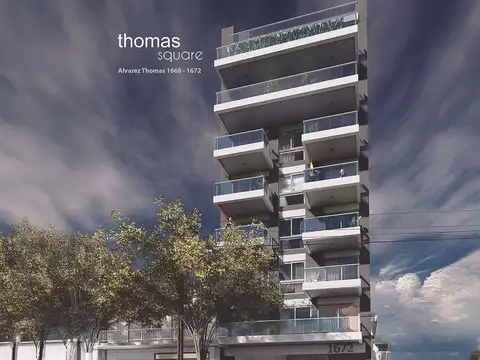 Departamento de 2 ambientes en venta en pozo Thomas Square Villa Ortuzar