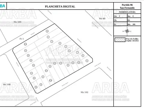 Venta Terreno/Lote en Victoria, San Fernando - con 2 viviendas a demoler