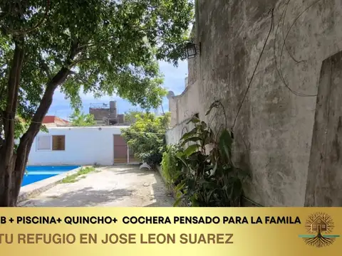 Casa 5 Ambientes con Pileta y Quincho en José León Suárez - posibilidad de financiación