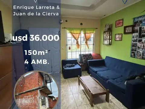 En venta casa en Moreno