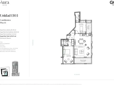 Departamento - Olivos